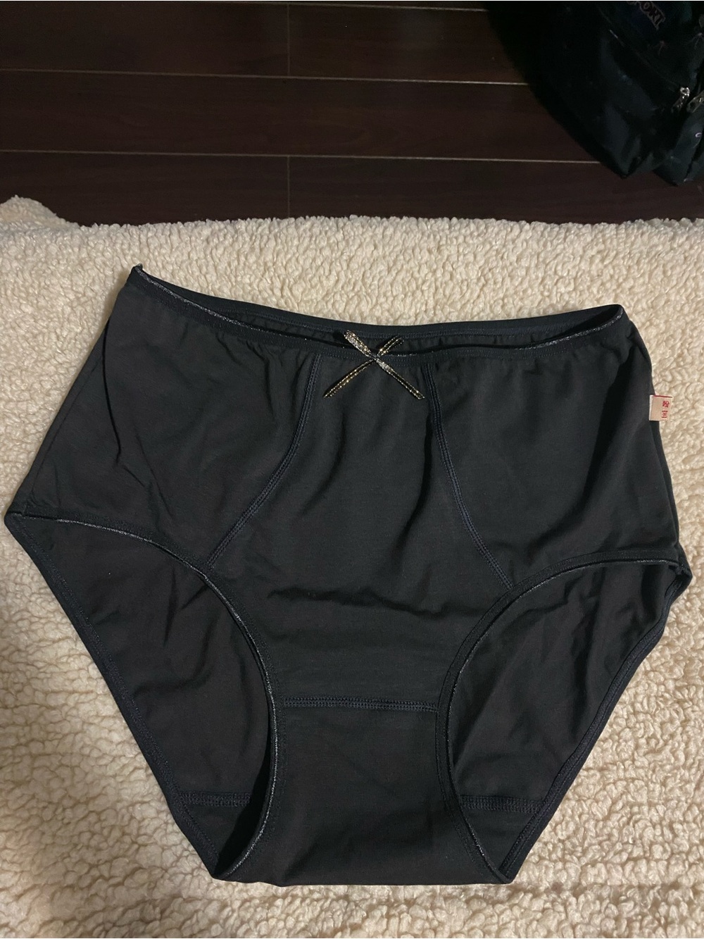 NEW Black High-Waist Women’s Panty- Comfortable Full Coverage